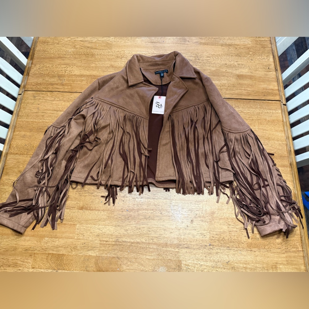 Sincerely Jules Tan Suede Jacket